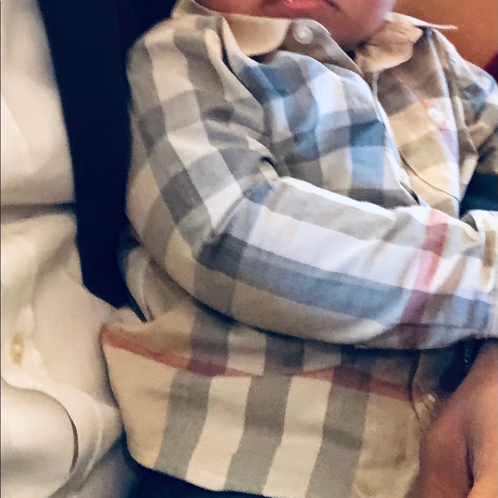 Baby boy Burberry shirt